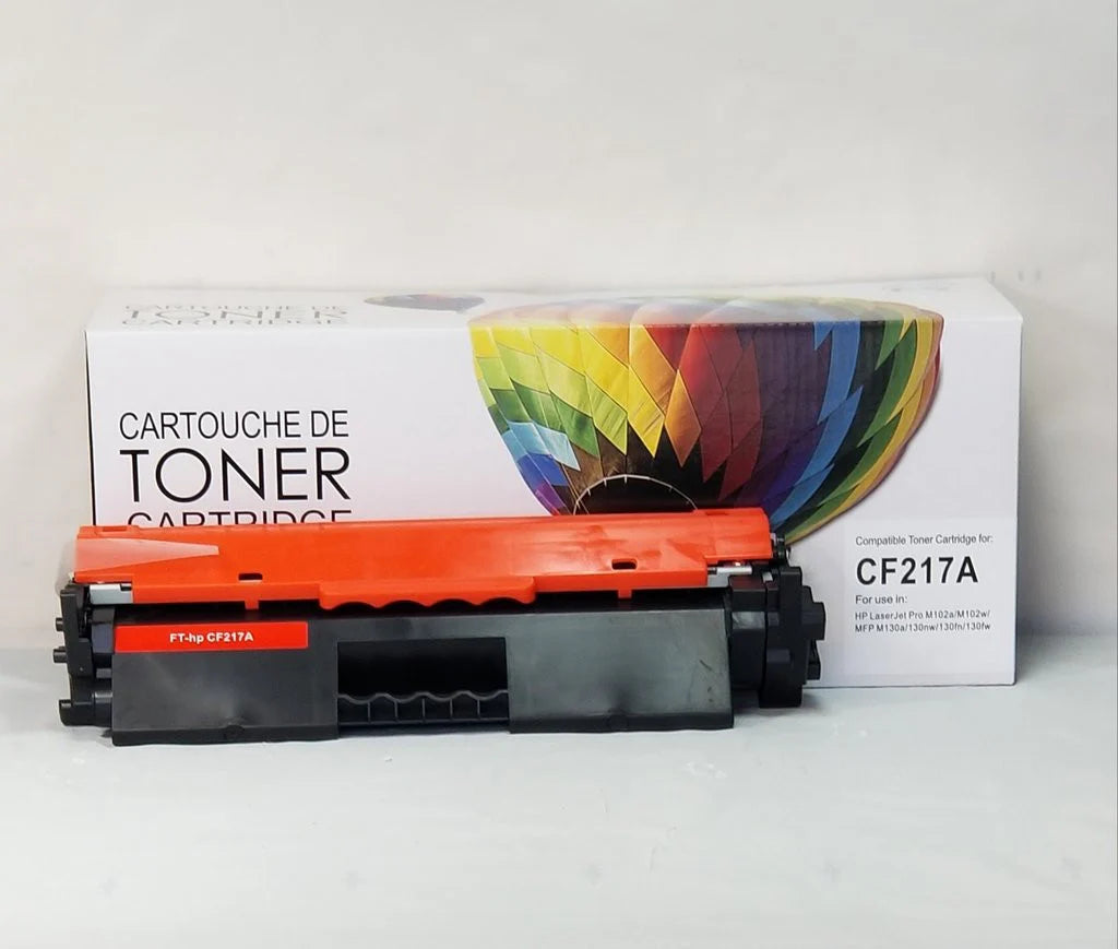 Cartouche de toner compatible HP CF217A - Noir - Marque Balloon