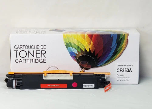 Cartouche de toner compatible HP CF353A - Magenta - Marque Balloon