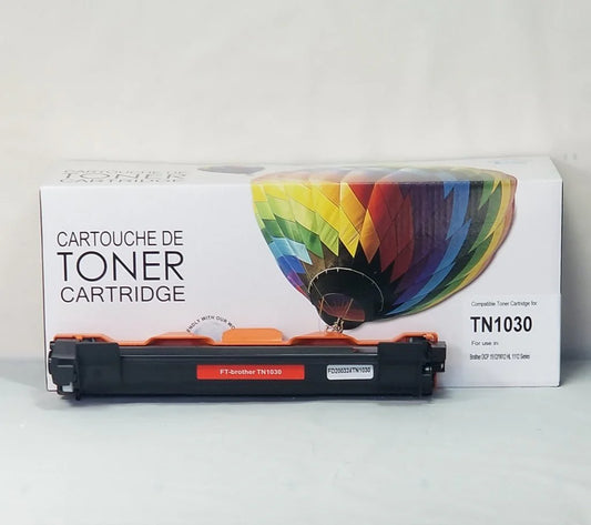 Cartouche de toner compatible Brother TN1030 - Noir - Marque Balloon