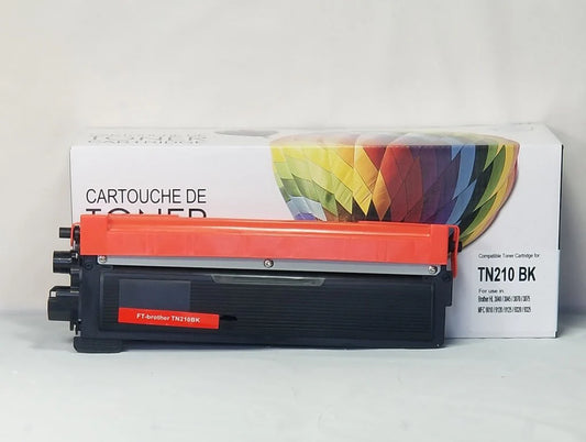 Cartouche de toner compatible Brother TN210 - Noir - Marque Balloon