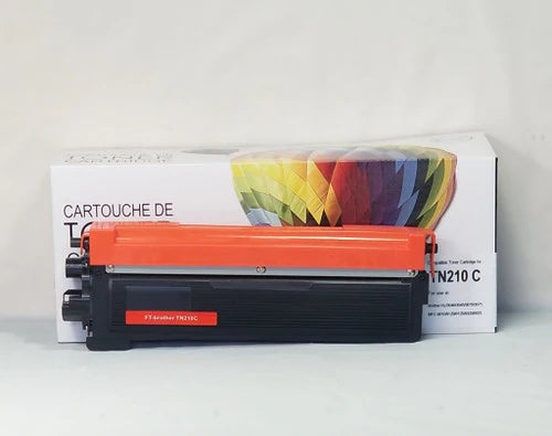 Cartouche de toner compatible Brother TN210 - Cyan - Marque Balloon