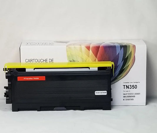 Cartouche de toner compatible Brother TN350 - Noir - Marque Balloon
