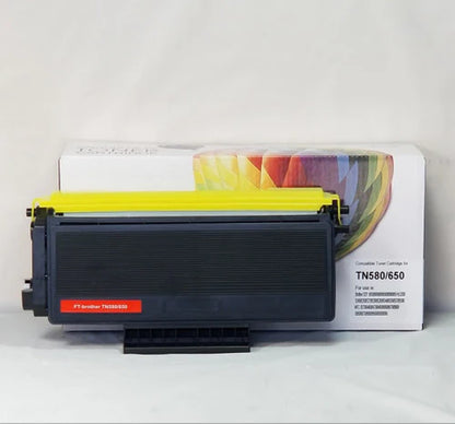 Compatible Brother TN580 Black High Yield Toner Cartridge - Black - Balloon Brand