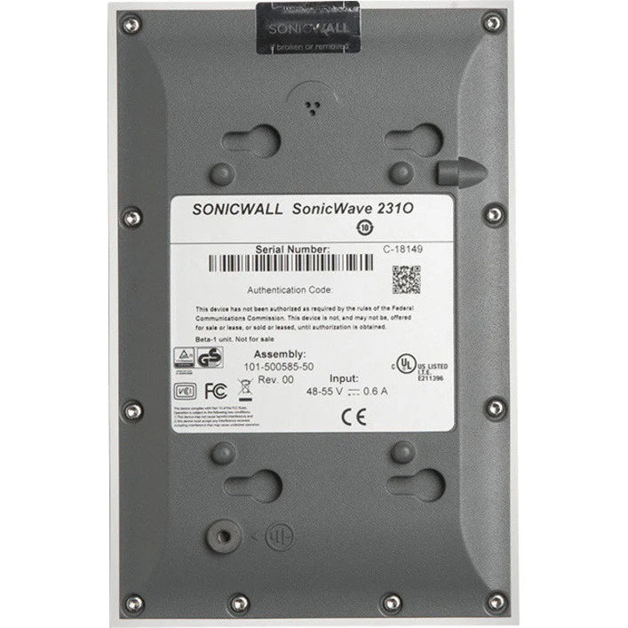 SonicWall SonicWave 231o IEEE 802.11ac 1.24 Gbit/s Wireless Access Point 02-SSC-2556