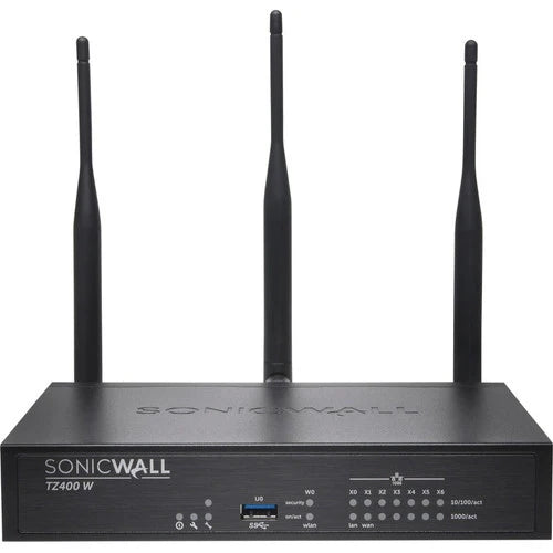 Appareil de sécurité réseau/pare-feu SonicWall TZ400W 02-SSC-0929