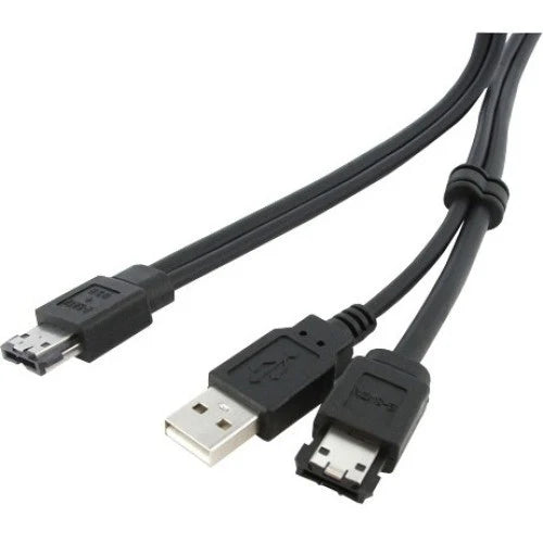 Câble eSATA et USB A vers alimentation eSATA de 0,9 m de StarTech.com - M/M ESATAUSBMM3