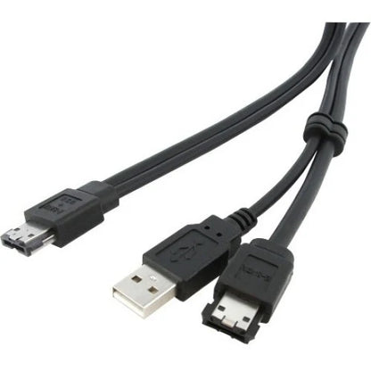 Câble eSATA et USB A vers alimentation eSATA de 0,9 m de StarTech.com - M/M ESATAUSBMM3