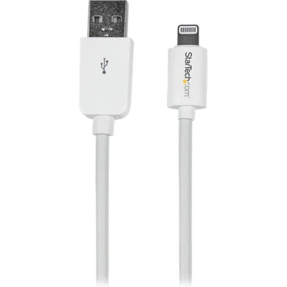 Câble court de 15 cm (6 po) avec connecteur Lightning Apple à 8 broches vers USB pour iPhone / iPod / iPad USBLT15CMW de StarTech.com