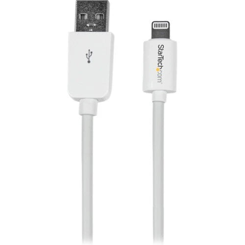 Câble court de 15 cm (6 po) avec connecteur Lightning Apple à 8 broches vers USB pour iPhone / iPod / iPad USBLT15CMW de StarTech.com
