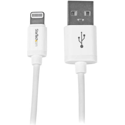 Câble court de 0,3 m (11 po) avec connecteur Lightning Apple à 8 broches vers USB pour iPhone/iPod/iPad USBLT30CMW USBLT30CMW