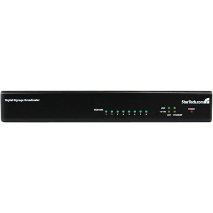 StarTech.com 8 Port VGA over Cat5 Digital Signage Broadcaster with RS232 & Audio DS128