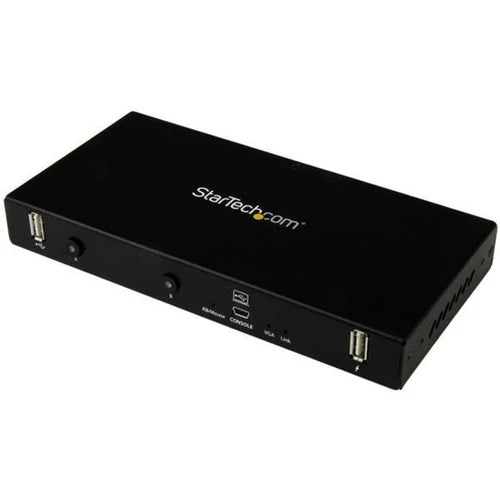 Adaptateur de console KVM à 2 ports StarTech.com - Adaptateur de chariot de secours pour montage en rack pour ordinateur portable vers serveur SV231USBLC