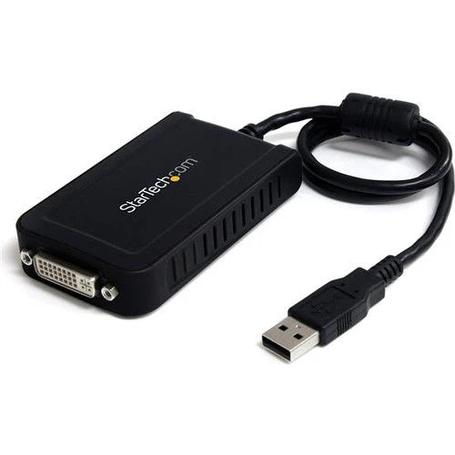 StarTech.com USB to DVI External Video Card Multi Monitor Adapter - 1920x1200 USB2DVIE3