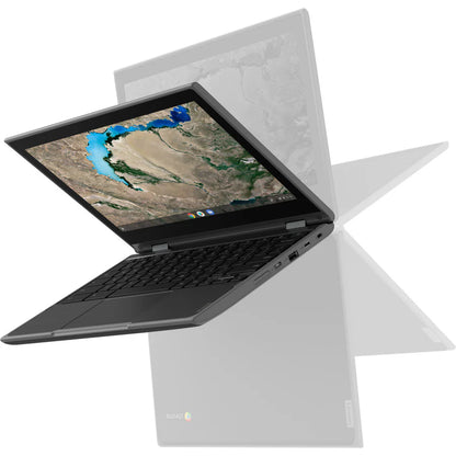 Lenovo 300e Chromebook 2e génération 82CE0007US Chromebook 2 en 1 tactile 11,6" - HD - 1366 x 768 - AMD A-Series A4-9120C Dual-core (2 cœurs) 1,60 GHz - 4 Go de RAM - 32 Go de mémoire flash - Noir 82CE0007US