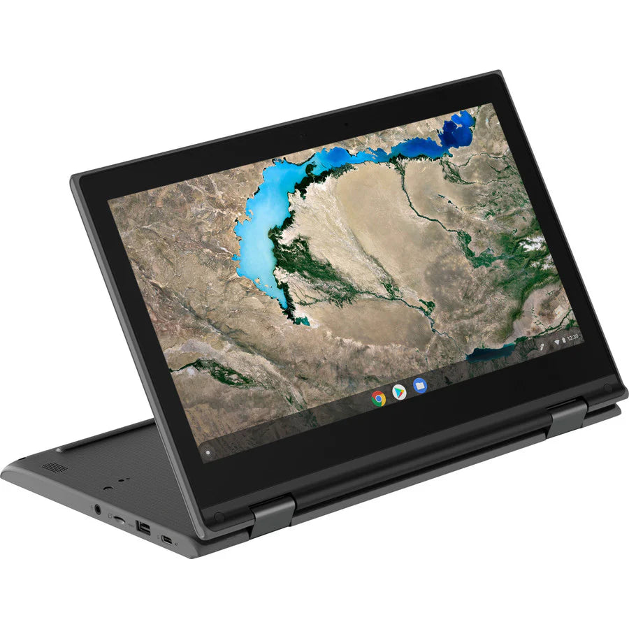 Lenovo 300e Chromebook 2e génération 82CE0007US Chromebook 2 en 1 tactile 11,6" - HD - 1366 x 768 - AMD A-Series A4-9120C Dual-core (2 cœurs) 1,60 GHz - 4 Go de RAM - 32 Go de mémoire flash - Noir 82CE0007US