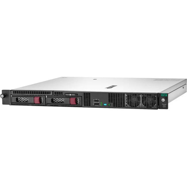 Serveur rack 1U HPE ProLiant DL20 G10 - 1 x Intel Xeon E-2224 3,40 GHz - 16 Go RAM HDD SSD - Contrôleur Serial ATA/600 P17079-B21