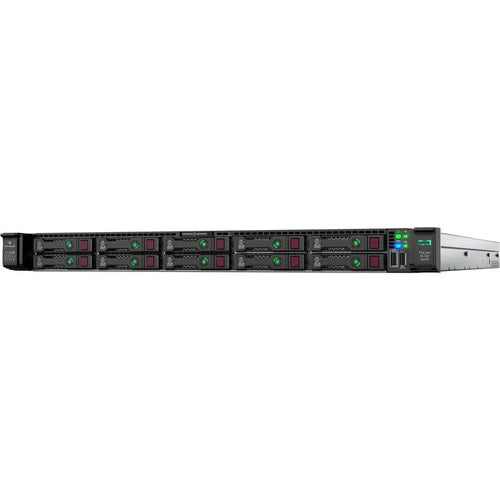 HPE ProLiant DL360 G10 1U Rack Server - 1 x Xeon Silver 4210 - 16 GB RAM HDD SSD - Serial ATA/600, 12Gb/s SAS Controller P19779-B21