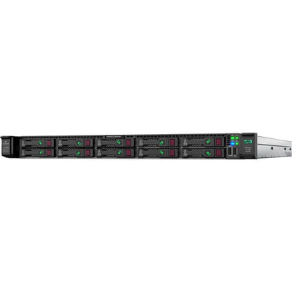 HPE ProLiant DL360 G10 1U Rack Server - 1 x Xeon Silver 4210 - 16 GB RAM HDD SSD - Serial ATA/600, 12Gb/s SAS Controller P19779-B21