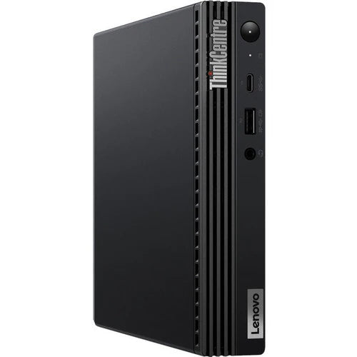 Ordinateur de bureau Lenovo ThinkCentre M70q 11DT001GCA - Intel Core i3 10e génération i3-10100T Quad-core (4 cœurs) 3 GHz - 8 Go de RAM DDR4 SDRAM - 128 Go SSD - Tiny - Raven Black 11DT001GCA