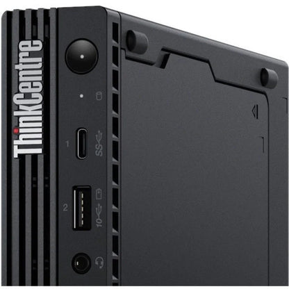 Ordinateur de bureau Lenovo ThinkCentre M70q 11DT0021US - Intel Core i5 10e génération i5-10400T Hexa-core (6 cœurs) 2 GHz - 16 Go RAM DDR4 SDRAM - 256 Go SSD - Tiny - Raven Black 11DT0021US