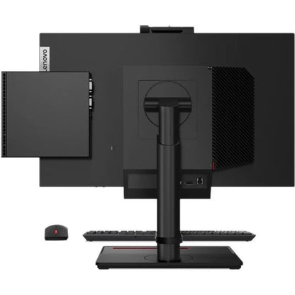 Ordinateur de bureau Lenovo ThinkCentre M70q 11DT0021US - Intel Core i5 10e génération i5-10400T Hexa-core (6 cœurs) 2 GHz - 16 Go RAM DDR4 SDRAM - 256 Go SSD - Tiny - Raven Black 11DT0021US
