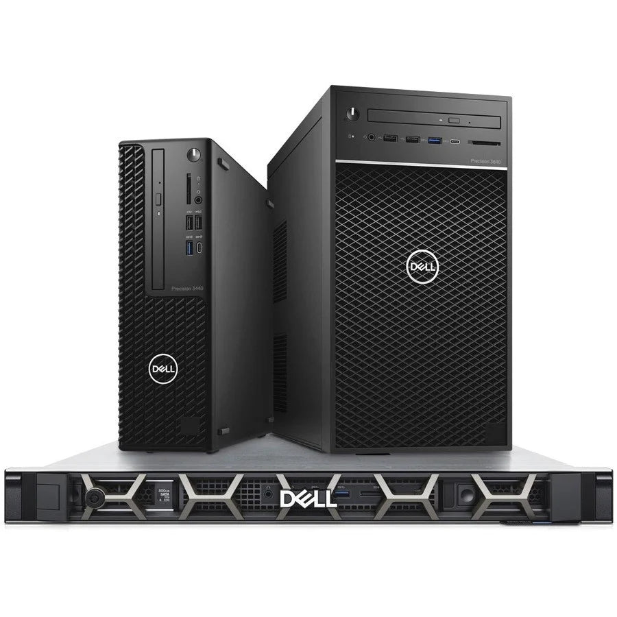 Station de travail Dell Precision 3000 3640 - Intel Core i5 Hexa-core (6 cœurs) i5-10500 10e génération 3,10 GHz - 8 Go de RAM DDR4 SDRAM - 256 Go SSD - Tour 61RMC