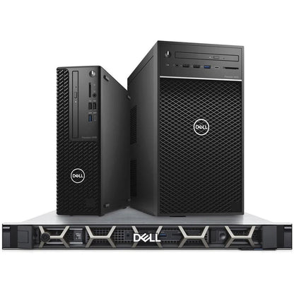 Station de travail Dell Precision 3000 3640 - Intel Core i5 Hexa-core (6 cœurs) i5-10500 10e génération 3,10 GHz - 8 Go de RAM DDR4 SDRAM - 256 Go SSD - Tour 61RMC
