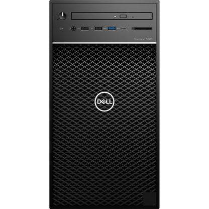 Station de travail Dell Precision 3000 3640 - Intel Core i5 Hexa-core (6 cœurs) i5-10500 10e génération 3,10 GHz - 8 Go de RAM DDR4 SDRAM - 256 Go SSD - Tour 61RMC