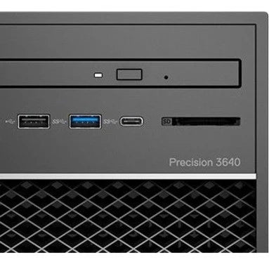 Station de travail Dell Precision 3000 3640 - Intel Core i5 Hexa-core (6 cœurs) i5-10500 10e génération 3,10 GHz - 8 Go de RAM DDR4 SDRAM - 256 Go SSD - Tour 61RMC