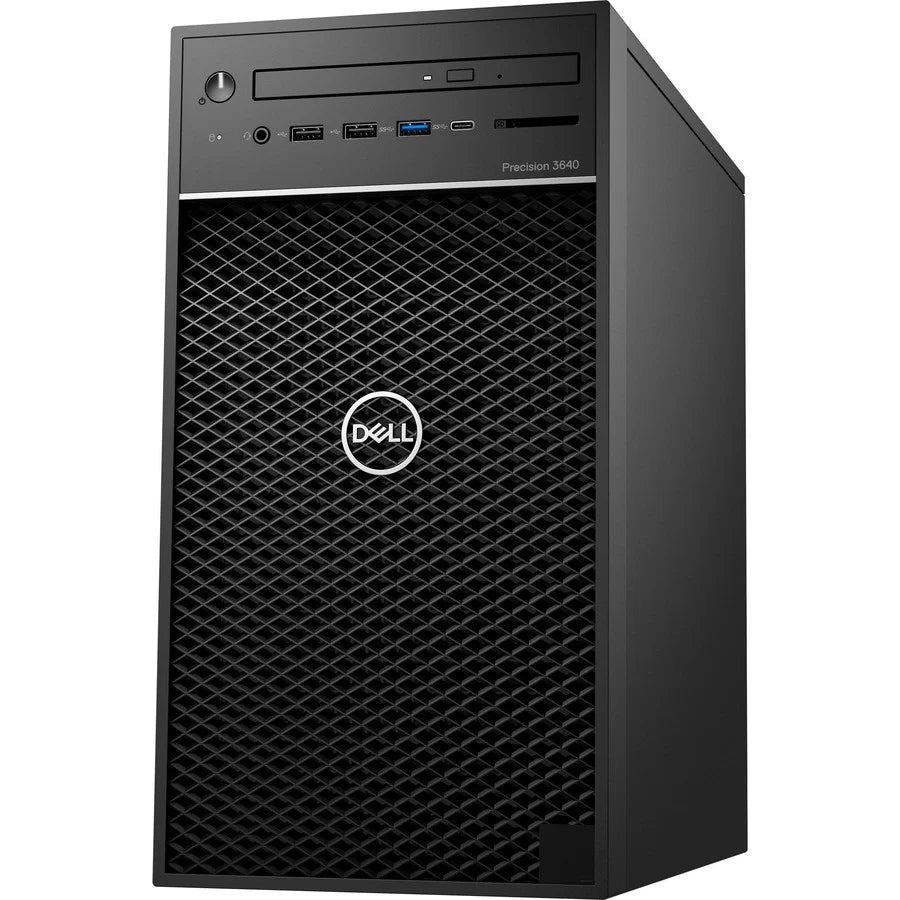 Station de travail Dell Precision 3000 3640 - Intel Core i5 Hexa-core (6 cœurs) i5-10500 10e génération 3,10 GHz - 8 Go de RAM DDR4 SDRAM - 256 Go SSD - Tour 61RMC