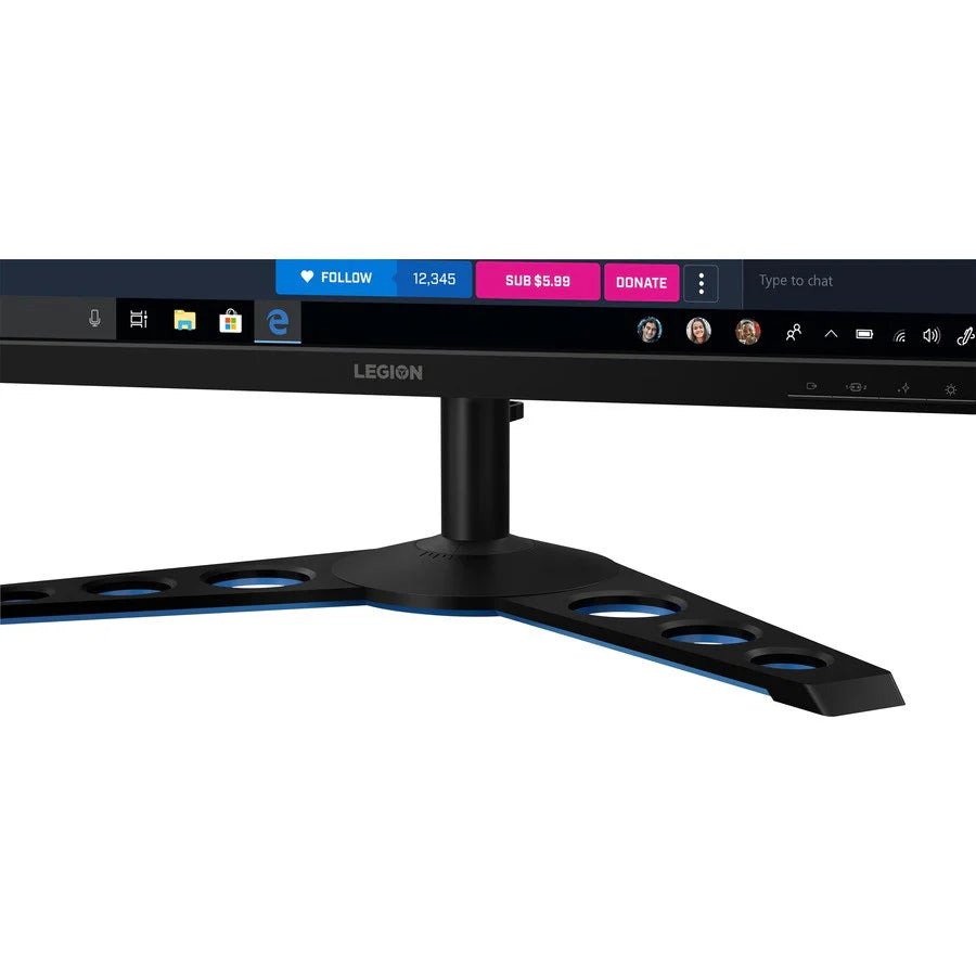 Moniteur LCD de jeu Lenovo Legion Y27q-20 27" WQHD WLED - 16:9 - Noir 65EEGAC1US