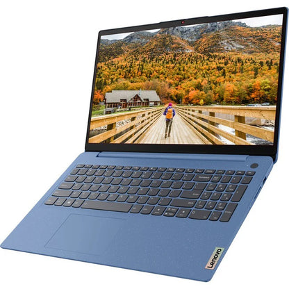 Ordinateur portable Lenovo IdeaPad 3 15ALC6 82KU007YCC 15,6" - Full HD - 1920 x 1080 - AMD Ryzen 7 5700U Octa-core (8 cœurs) 1,80 GHz - 8 Go RAM - 512 Go SSD - Bleu abysse 82KU007YCC