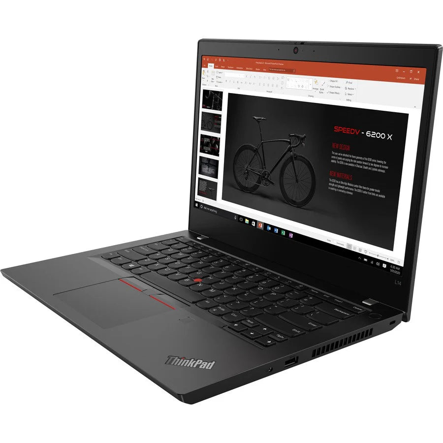 Ordinateur portable Lenovo ThinkPad L14 Gen1 20U10028CA 14" - Full HD - 1920 x 1080 - Intel Core i5 10e génération i5-10210U Quad-core (4 cœurs) 1,60 GHz - 8 Go RAM - 256 Go SSD - Noir 20U10028CA