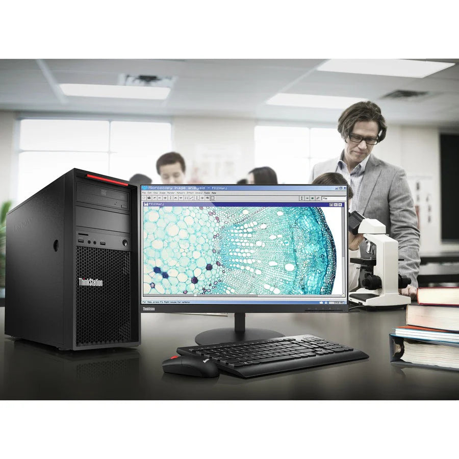 Lenovo ThinkStation P520c 30BX00D3CA Workstation - 1 x Intel Xeon Quad-core (4 Core) W-2225 4.10 GHz - 32 GB DDR4 SDRAM RAM - 1 TB SSD - Tower 30BX00D3CA