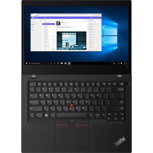 Ordinateur portable Lenovo ThinkPad L14 Gen1 20U1002AUS 14" à écran tactile - Full HD - 1920 x 1080 - Intel Core i5 10e génération i5-10210U Quad-core (4 cœurs) 1,60 GHz - 8 Go de RAM - 256 Go de SSD - Noir 20U1002AUS