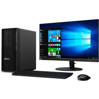 Lenovo ThinkStation P340 30DH00JCUS Workstation - 1 x Intel Octa-core (8 Core) i7-10700 2.90 GHz - 32 GB DDR4 SDRAM RAM - 1 TB SSD - Tower - Raven Black 30DH00JCUS