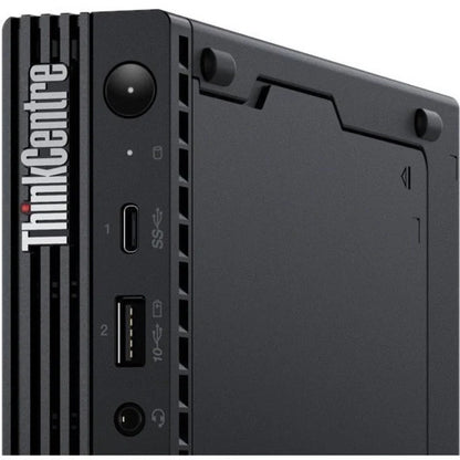 Ordinateur de bureau Lenovo ThinkCentre M70q Gen 2 11MY001RCA - Intel Core i5 11e génération I5-11400T Hexa-core (6 cœurs) 1,30 GHz - 8 Go de RAM DDR4 SDRAM - 128 Go SSD M.2 PCI Express NVMe - Tiny - Noir corbeau 11MY001RCA