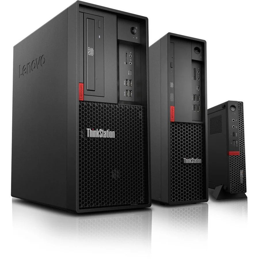 Lenovo ThinkStation P330 30CY0014CA Workstation - 1 x Intel Core i7 Octa-core (8 Core) i7-9700 9th Gen 3 GHz - 16 GB DDR4 SDRAM RAM - 512 GB SSD - Tower - Raven Black 30CY0014CA