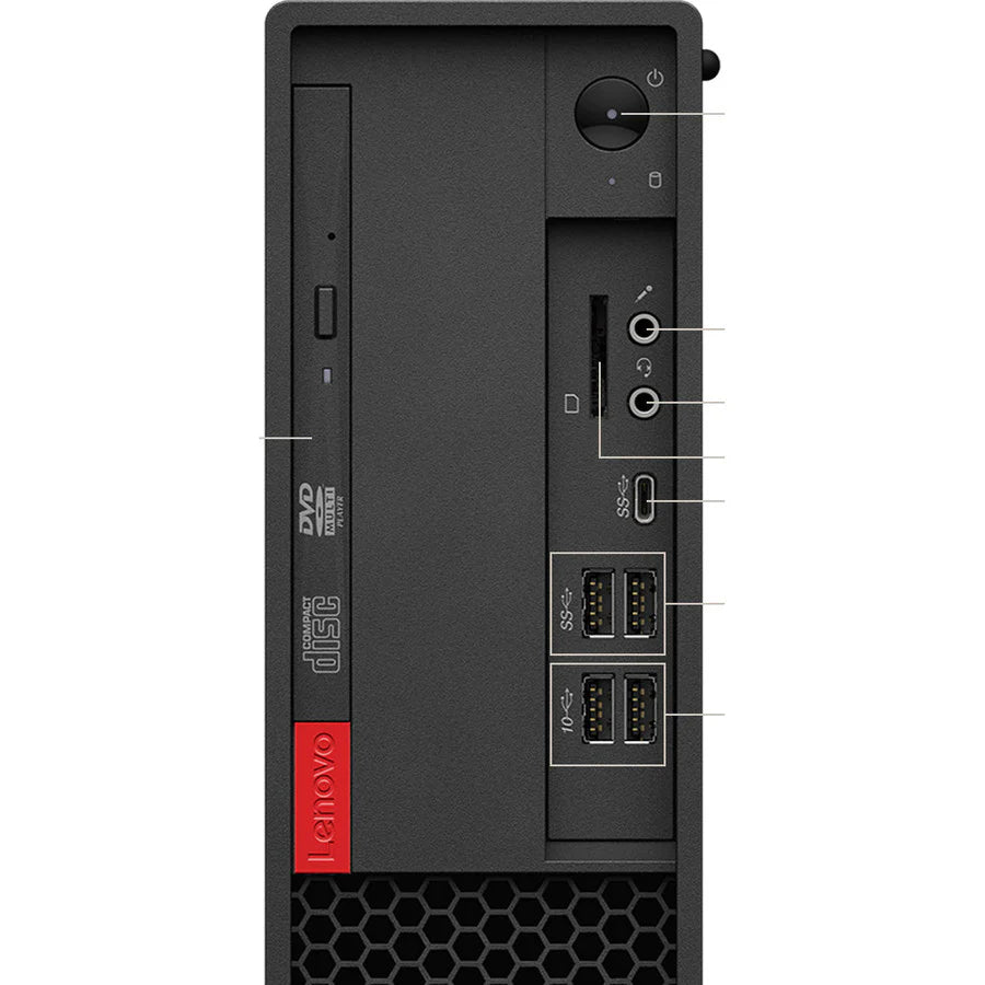 Lenovo ThinkStation P330 30D1000UUS Workstation - 1 x Intel Xeon Quad-core (4 Core) E-2234 3.60 GHz - 16 GB DDR4 SDRAM RAM - 512 GB SSD - Raven Black 30D1000UUS
