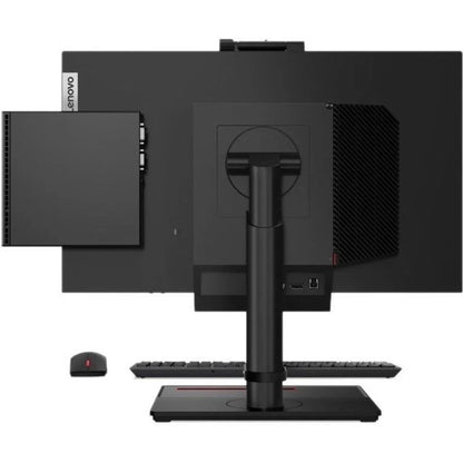 Ordinateur de bureau Lenovo ThinkCentre M70q Gen 2 11MY001SUS - Intel Core i5 11e génération I5-11400T Hexa-core (6 cœurs) 1,30 GHz - 8 Go de RAM DDR4 SDRAM - 256 Go SSD M.2 PCI Express NVMe - Minuscule - Noir 11MY001SUS