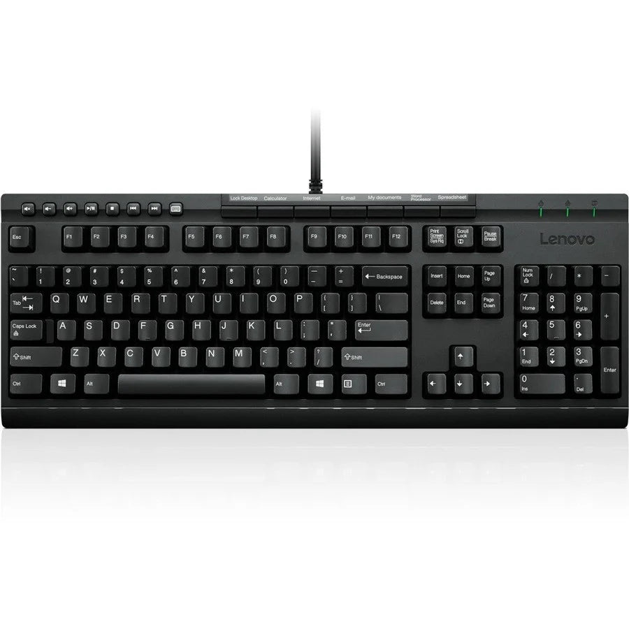 Clavier USB Lenovo Enhanced Performance Gen II - Anglais américain 4Y40T11813