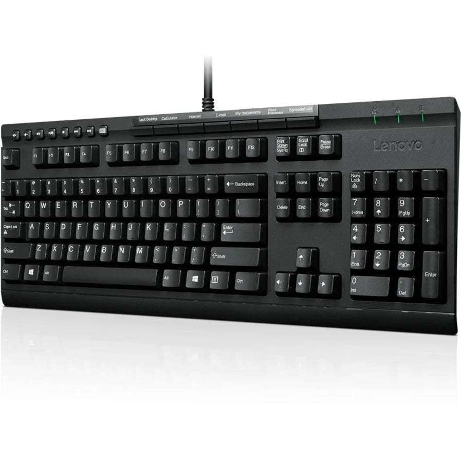Clavier USB Lenovo Enhanced Performance Gen II - Anglais américain 4Y40T11813
