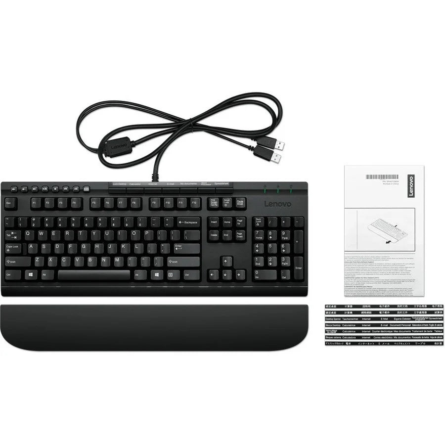 Clavier USB Lenovo Enhanced Performance Gen II - Anglais américain 4Y40T11813