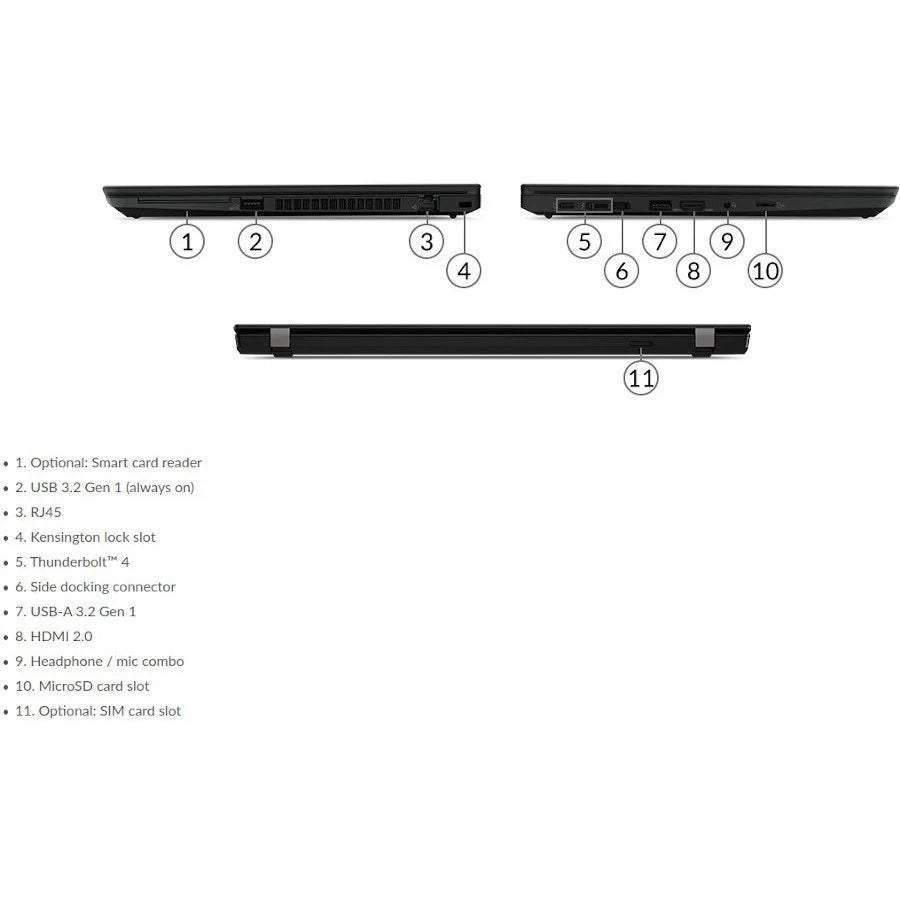 Station de travail mobile Lenovo ThinkPad P14s Gen 2 21A0001BUS 14" - Full HD - 1920 x 1080 - AMD Ryzen 7 PRO 5850U 1,90 GHz - 16 Go RAM - 512 Go SSD 21A0001BUS