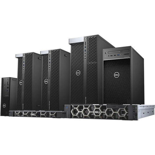 Station de travail Dell Precision 3000 3440 - Intel Core i5 Hexa-core (6 cœurs) i5-10500 10e génération 3,10 GHz - 8 Go de RAM DDR4 SDRAM - Disque dur 500 Go - Petit facteur de forme 80FH0