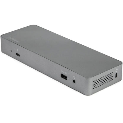 StarTech.com Universal Thunderbolt 3 Dock with USB-C Host Compatibility - Dual Monitor 4K 60Hz DisplayPort TB3 Laptop Docking Station - 60W PD, GbE, 5-Port USB Hub - USB 3.1 Gen 2 10Gbps TB3CDOCKDP