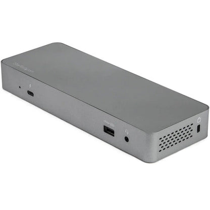 StarTech.com Universal Thunderbolt 3 Dock with USB-C Host Compatibility - Dual Monitor 4K 60Hz DisplayPort TB3 Laptop Docking Station - 60W PD, GbE, 5-Port USB Hub - USB 3.1 Gen 2 10Gbps TB3CDOCKDP