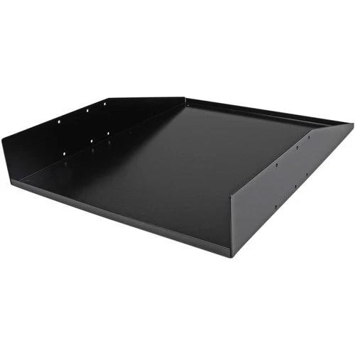 Étagère cantilever à 2 montants pour montage en rack 2U de StarTech.com - Étagère pour armoire de serveur à montage central/central - 68 kg CABSHF2POST