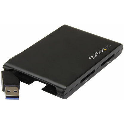 StarTech.com Lecteur de carte SD USB 3.0 à 2 emplacements avec UASP - SD 4.0 UHS II - Conforme TAA - Lecteur de carte SD USB - Double lecteur de carte SD 2SD4FCRU3