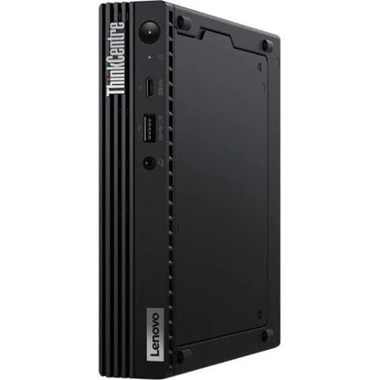 Ordinateur de bureau Lenovo ThinkCentre M80q 11DN0039CA - Intel Core i5 10e génération i5-10500T Hexa-core (6 cœurs) 2,30 GHz - 8 Go de RAM DDR4 SDRAM - 256 Go SSD - Tiny - Raven Black 11DN0039CA